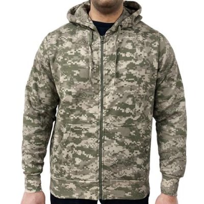 digital camo hoodie