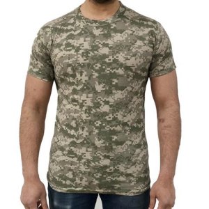 Game Digital Desert Camouflage Short Sleeve T-shirt